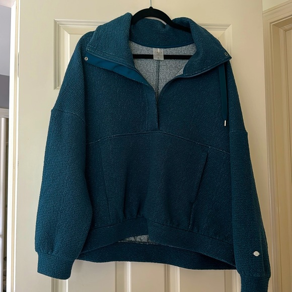 Like new Calia cloud zip Placket jacket pullover oversized relaxed fit XL - Picture 3 of 5